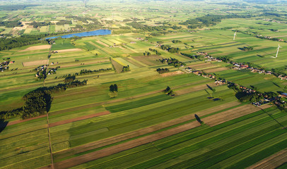 Aerial landscape