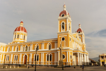 Fototapeta na wymiar cathedral of Granda, Nicaragua