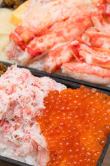 カニ・イクラ丼