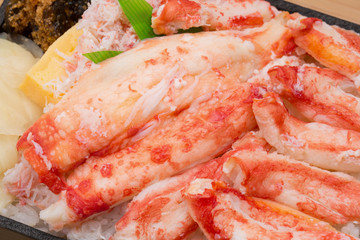 ズワイガニ弁当