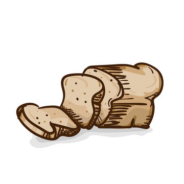 bread drawing graphic object