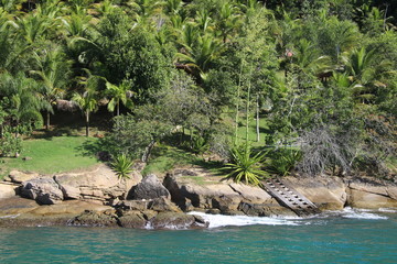 Brésil - Paraty - Praia VERMELHA 