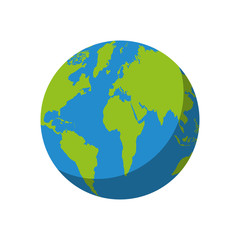 world planet earth icon vector illustration design