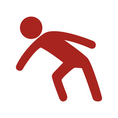 pictogram man icon over white background vector illustration