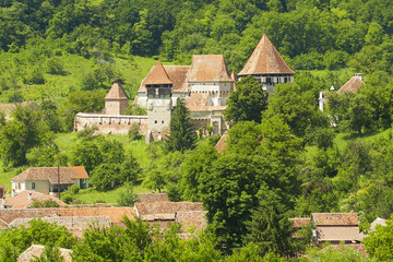 Fototapeta na wymiar Medieval Castle in Transylvania 