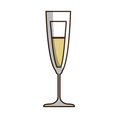 cocktail drink icon over white background colorful design vector illustration