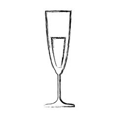 cocktail drink icon over white background vector illustration