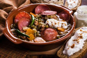 Soup with beans