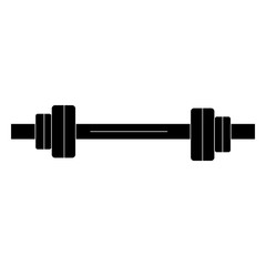 weight lifting device icon vector illustration design