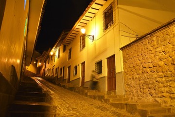 Naklejka na ściany i meble street at night