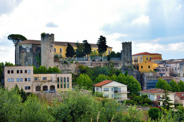 Panorama in Eboli, Italy