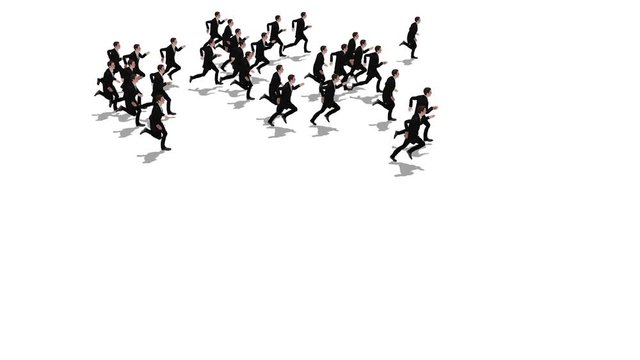 Runners 3D animation
