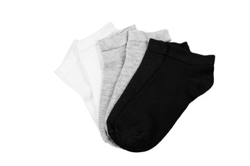 short socks isolated