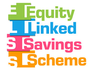 ELSS - Equity Linked Savings Scheme Colorful Abstract Stripes 