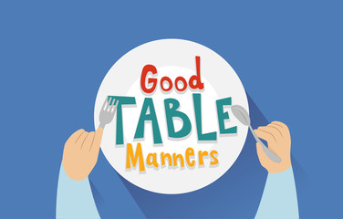 Hand Good Table Manners