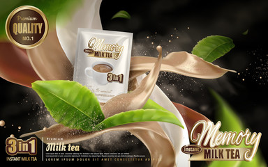 milk tea ad