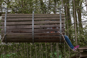 Freizeitspaß im Kletterpark