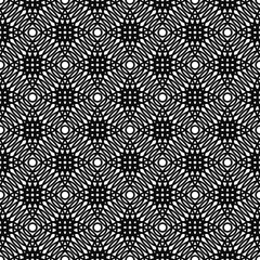 Repeat black and white vector grid pattern design