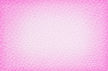 Closeup surface of pink leather of sofa texture background