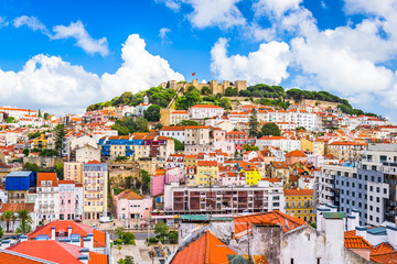 Fototapeta na wymiar Lisbon, Portugal Skyline