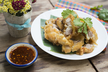 Food series: Batter-fried pork, Thai style