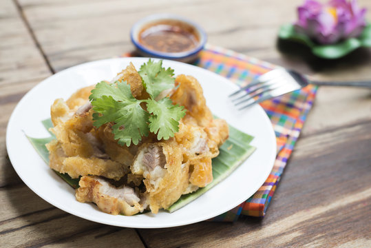 Food series: Batter-fried pork, Thai style