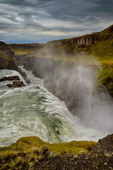 Gullfoss waterfall in Iceland
