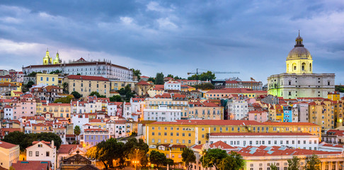 Fototapeta na wymiar Lisbon, Portugal Alfama