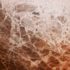 Closeup surface abstract marble pattern at the dark brown marble stone wall texture background