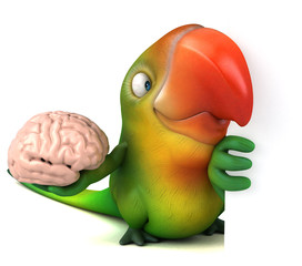 Fun parrot
