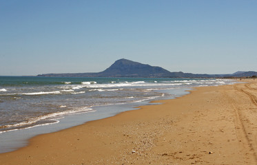 Beach in summer