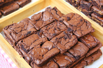 Mocha brownies.