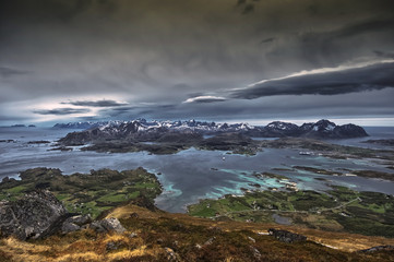 Western part of the Lofoten Islands
