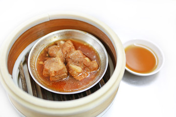 Chinese pork dumpling.