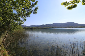 Obraz premium Estanque de Banyoles, Catalunya