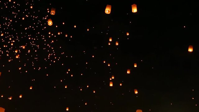 Floating lantern, YeePeng, Firework Festival