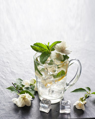 ice juice with jasmine