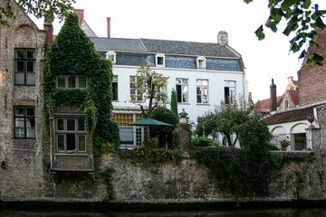 Bruges with the famous Belfry in the background 
