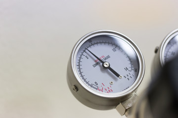 Medical equipment for Gas mixer, Sample test in vial for Gas chromatography (GC) in  laboratory.