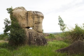Stonehenge in thailand.mor-hin-khao chaiyaphum.