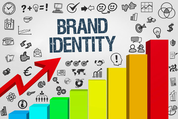 Brand Identity / Diagramm mit Symbole
