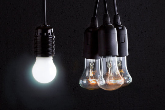 Различные типы ламп для освещения