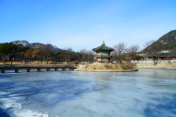 Obraz premium 경복궁 (Gyeongbokgung Palace)