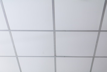 ceiling panel  white old  with copy space for add text