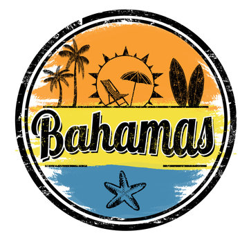 Bahamas sign or stamp