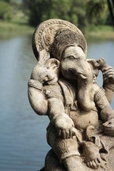 Fototapeta na wymiar Statue of Ganesha