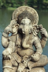 Fototapeta na wymiar Statue of Ganesha