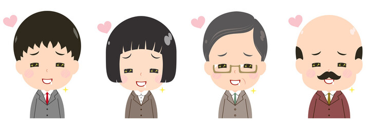 ビジネスマンセット　よだれ