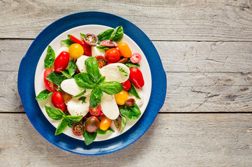 Fresh Farm Style Caprese Salad