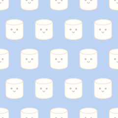Cute marshmallow pattern